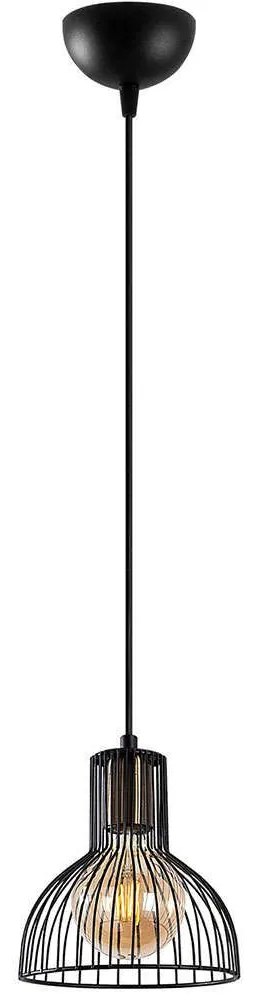 Φωτιστικό Οροφής Vazo 942FLG1629 17x17x114cm 1xE27 40W Black-Gold Opviq