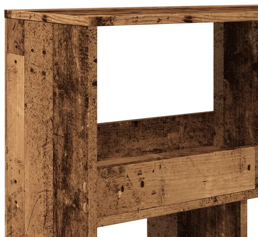 vidaXL Βιβλιοθήκη Όψη Παλαιού Ξύλου 100x33x187,5εκ. Επεξεργασμένο Ξύλο