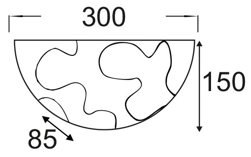 ΑΠΛΙΚΑ 30cm ΠΑΖΛ ΓΥΑΛΙ PUZZLE - XD05302 - XD05302