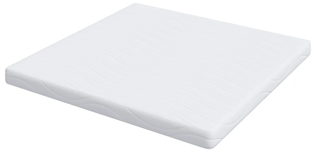 vidaXL Στρώματα Λευκό 180 x 200 cm 100% ύφασμα πολυεστέρα