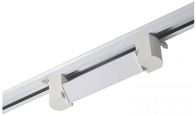 Φωτιστικό Ράγας Τριφασικό LED 30W Περιστρεφόμενο 120o Interlight-21998-Λευκό 21998
