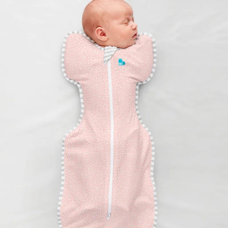 Υπνόσακος LoveToDream Swaddle UP Bamboo Original 1.0tog Pink Dot Limited Edition 6-8.5kg Medium