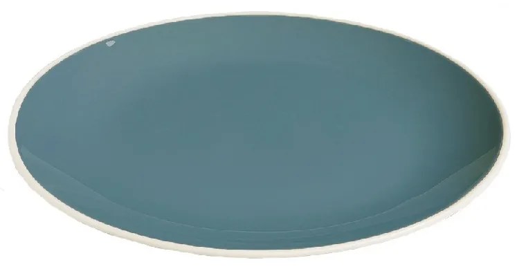 Πιάτο Φρούτου Stoneware Oslo Grey-Blue ESPIEL 20,5x2,5εκ. ATA166K6