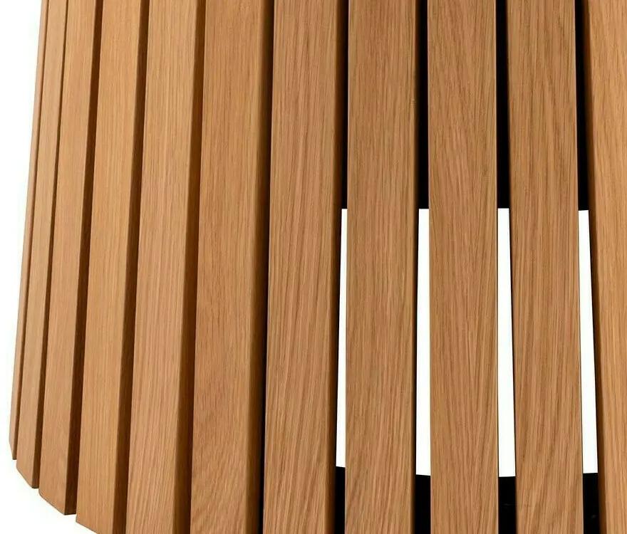 Τραπέζι Oakland 828, Δρυς, 75cm, 47 kg, Ινοσανίδες μέσης πυκνότητας, Φυσικό ξύλο καπλαμά | Epipla1.gr