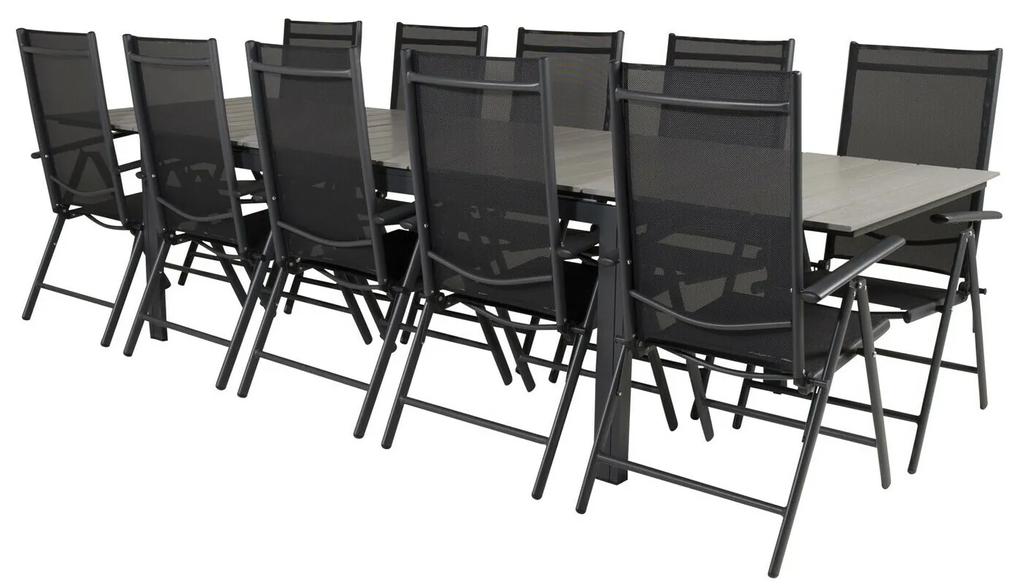 Σετ Τραπέζι και καρέκλες Dallas 3032, Polyξύλο, Ύφασμα | Epipla1.gr