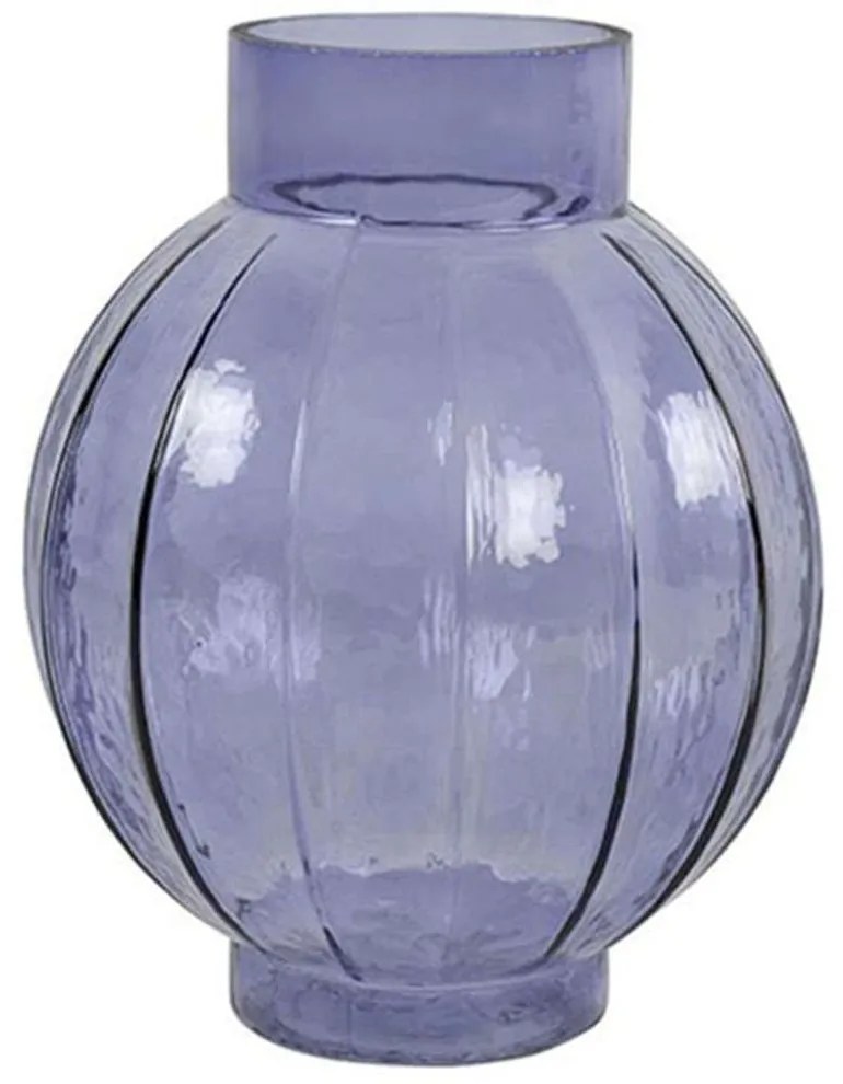 Βάζο Γυάλινο 013.787861 18x21,5cm Blue Glass