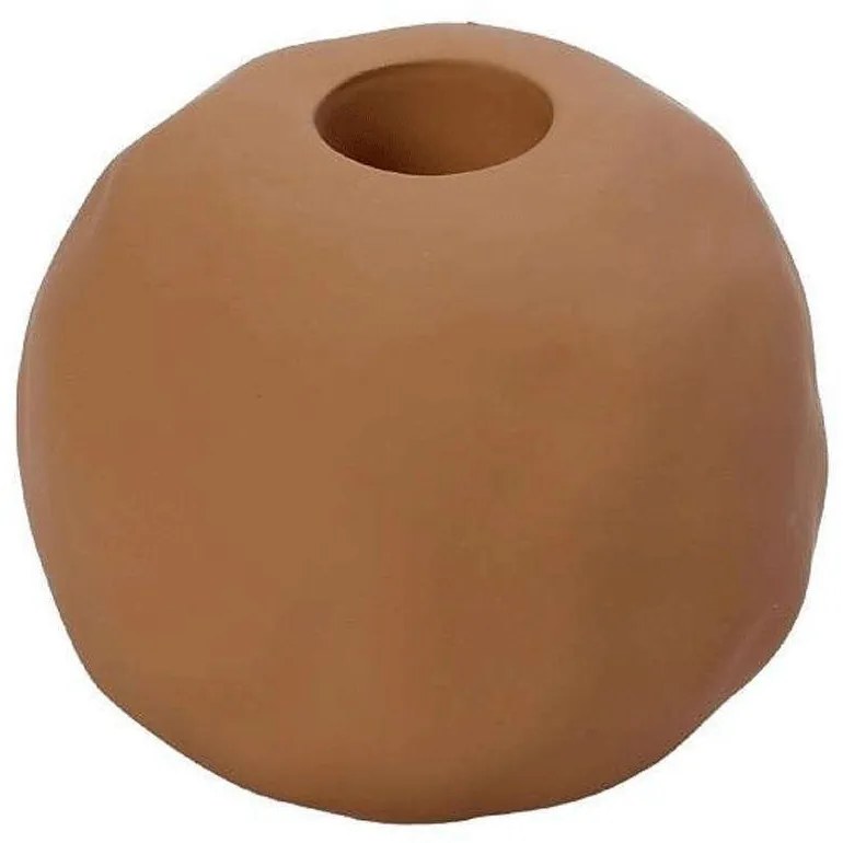 Κηροπήγιο Κεραμικό KLA319K6 7,8x6,3cm Dark Orange Espiel Ceramic