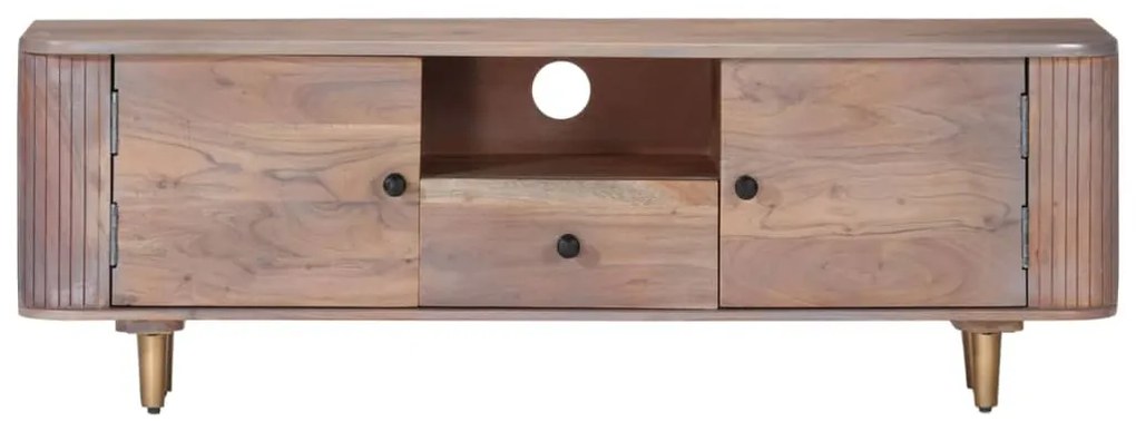 vidaXL Έπιπλο Τηλεόρασης 118 x 30 x 40 εκ. από Μασίφ Ξύλο Ακακίας