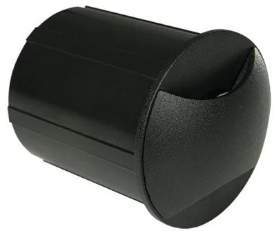 Φωτιστικό Τοίχου Χωνευτό LED 3W IP65 3000K Μαύρο Step E301 Zambelis-E301-Μαύρο E301