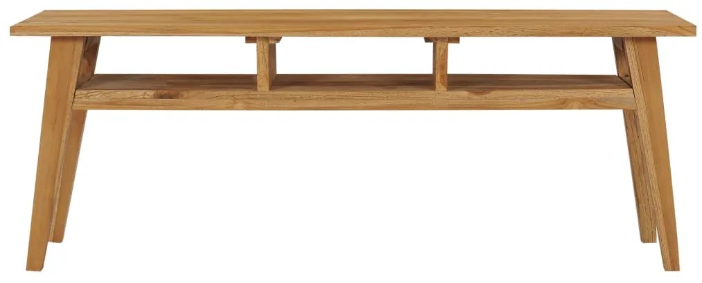 vidaXL Έπιπλο Τηλεόρασης 120 x 35 x 45 εκ. από Μασίφ Ξύλο Teak