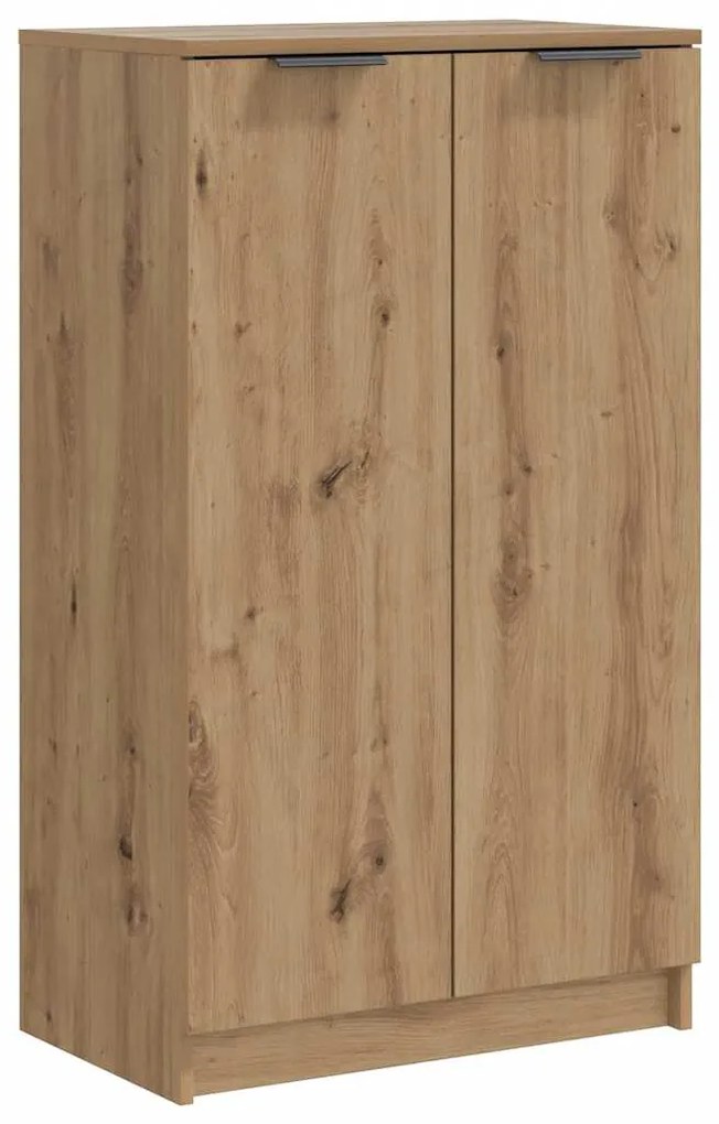 vidaXL Παπουτσοθήκη Αρτισιανή Δρυς 59x35x100,5 εκ. Επεξ. Ξύλο