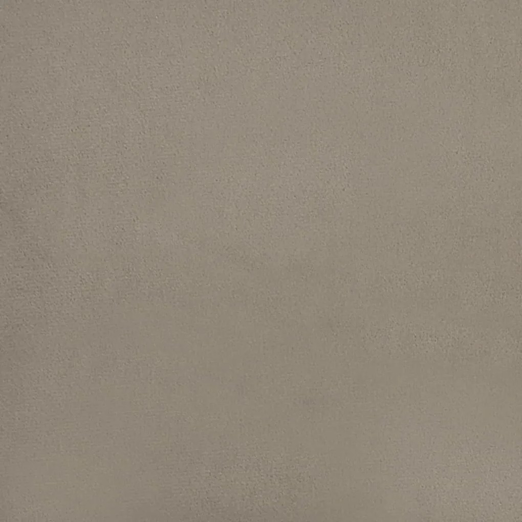 vidaXL Υποπόδιο Ανοιχτό Γκρι 45 x 29,5 x 39 εκ. Βελούδινο