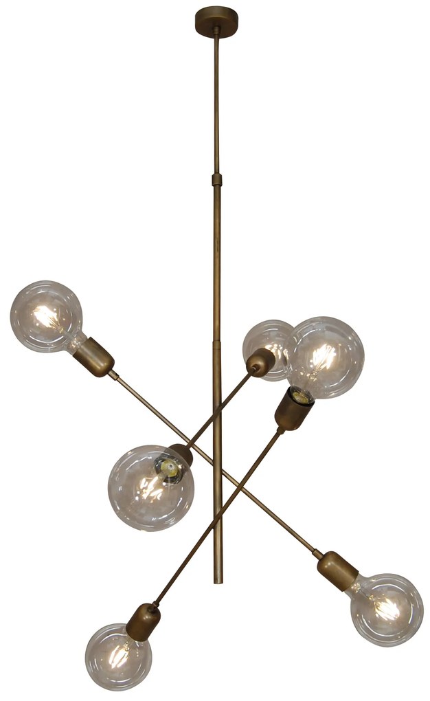 HL-3524-6 ERIC OLD COPPER & BLACK PENDANT