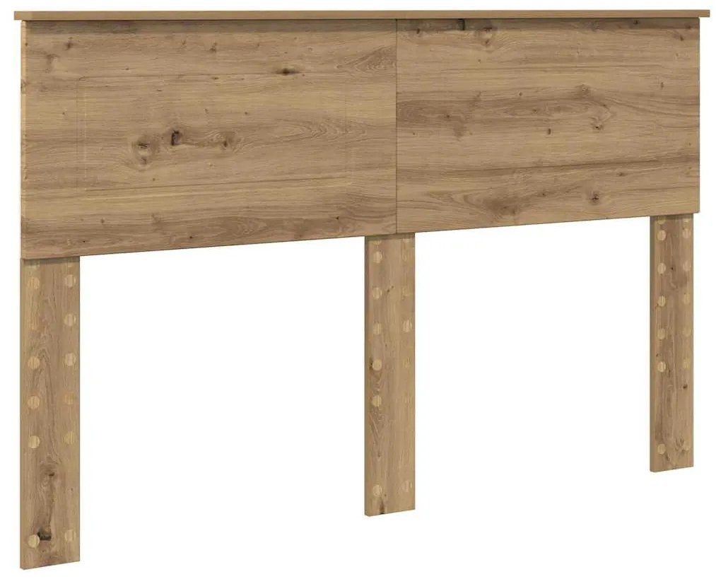 vidaXL Κεφαλάρι με κεφαλάρι Artisan Oak 150 cm Επεξεργασμένο ξύλο