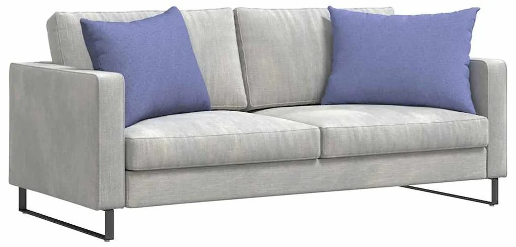 vidaXL Μαξιλάρι Καναπέ 2 pcs Μπλε 70 x 50 cm ύφασμα