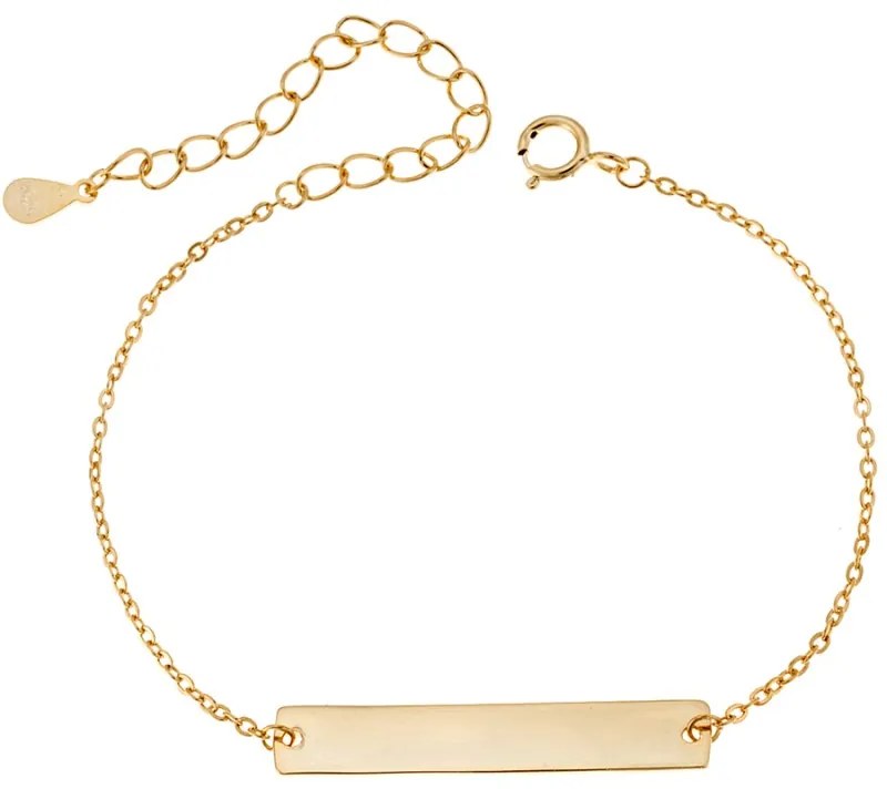 Βραχιόλι SENZA Silver 925 Gold Plated