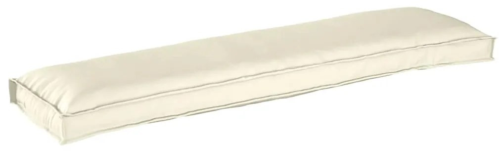 vidaXL Σετ Μαξιλαριών Πάγου 2 pcs Κρεμ 150 x 40 x 8 εκ. Ύφασμα Oxford