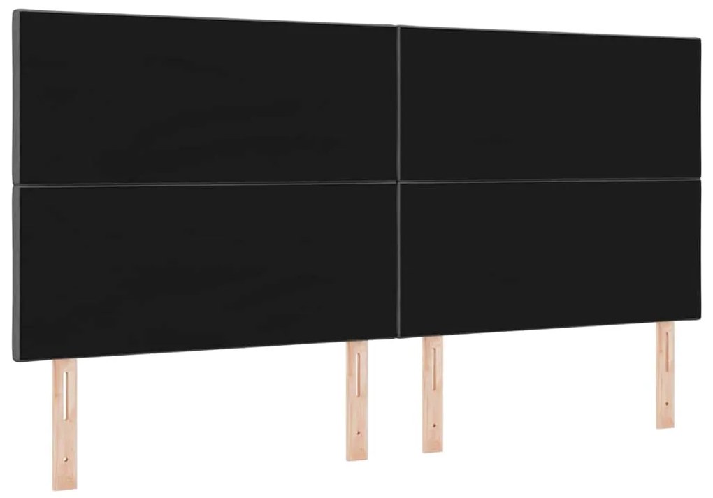 vidaXL Υφασμάτινο Κεφαλάρι Geometric Σκούρο γκρι 200 cm ύφασμα