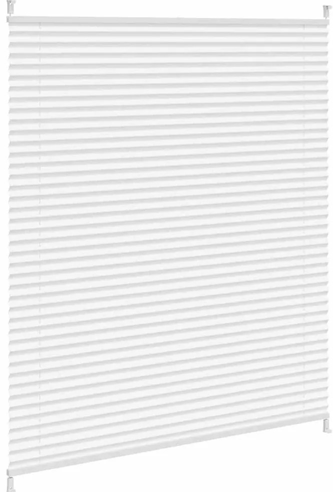 vidaXL Σύστημα Σκίασης Πλισέ Λευκό 110 x 125 εκ.