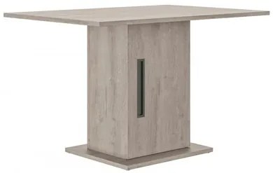 Epiplo World  Boston τραπέζι με αποθηκευτικό χώρο 120x80x76εκ. Light Grey Oak BEST-15341300