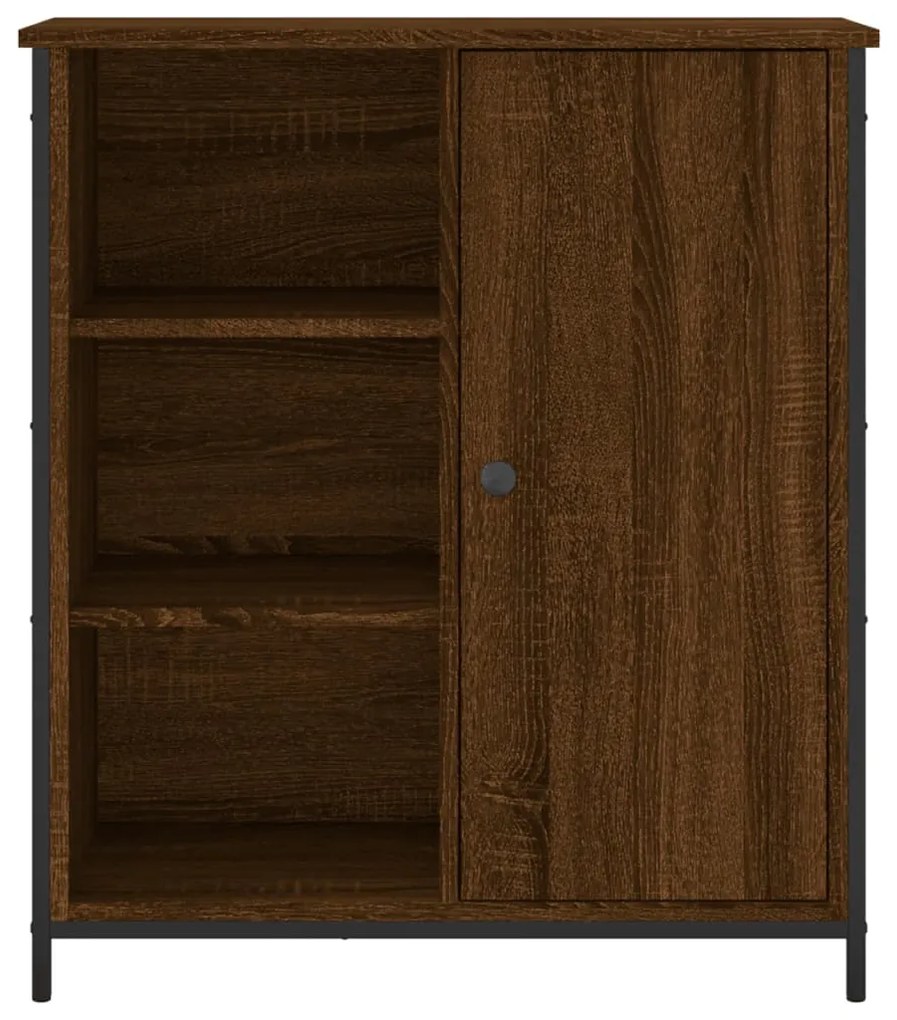 vidaXL Ντουλάπι Καφέ Δρυς 70 x 30 x 80 εκ. από Επεξεργ. Ξύλο