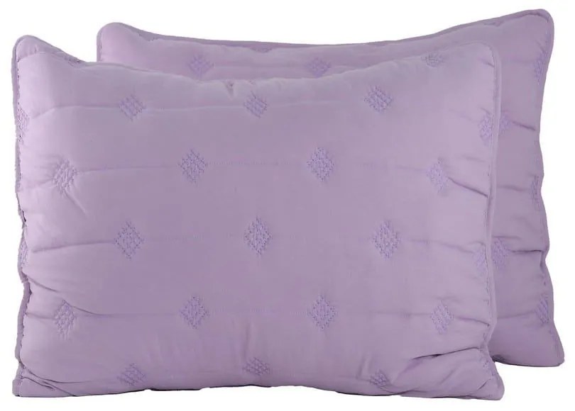 Μαξιλαροθήκες Elvira-22 (Σετ 2τμχ) Lavender Nef-Nef 52X72 Microfiber-Polyester