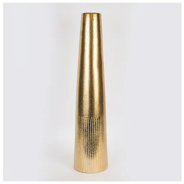 Βάζο Κεραμικό Χρυσό 18.5x18.5x81.5cm 752-20293 Estheti-752-20293-Χρυσό 752-20293