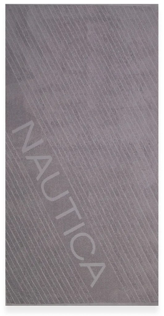 Πετσέτα Θαλάσσης (90x170) Nautica By Nef-Nef Homeware Nau Navy Grey