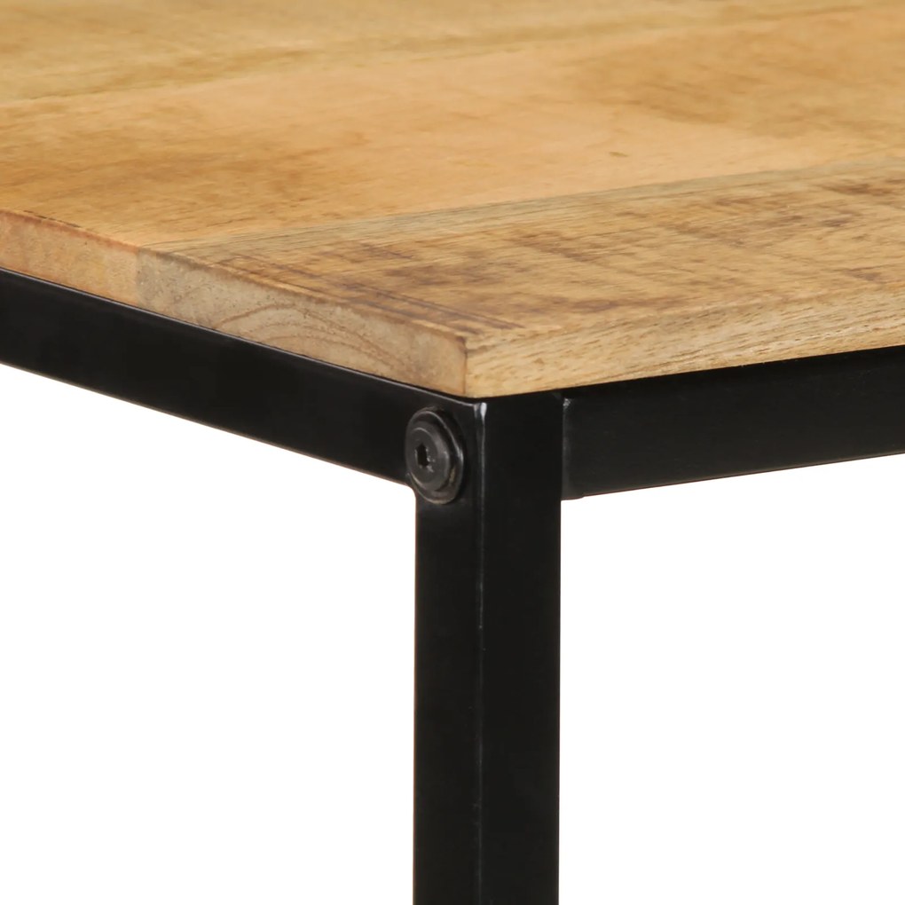 vidaXL Βιβλιοθήκη 70x35x110 εκ. Μασίφ Ξύλο Χοντρό Μάνγκο