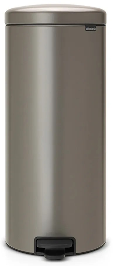 Brabantia 649057 Κάδος Απορριμμάτων 30L, Platinum