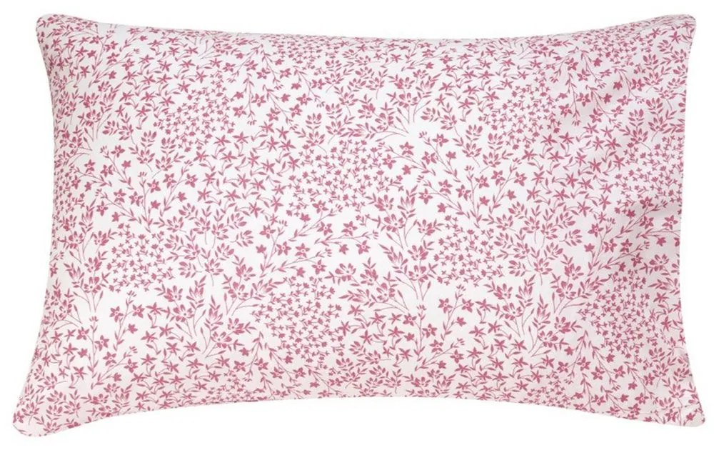 Μαξιλαροθήκες Dalida 20A (Σετ 2τμχ) Dusty Pink-White Kentia 50Χ70 100% Βαμβάκι