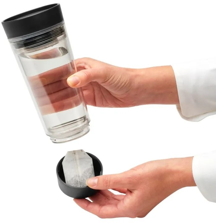 Θερμοκύπελλο Brabantia Make&Take 1008493, 360 ml, χωρίς διαρροή, χωρίς BPA, σκούρο γκρι