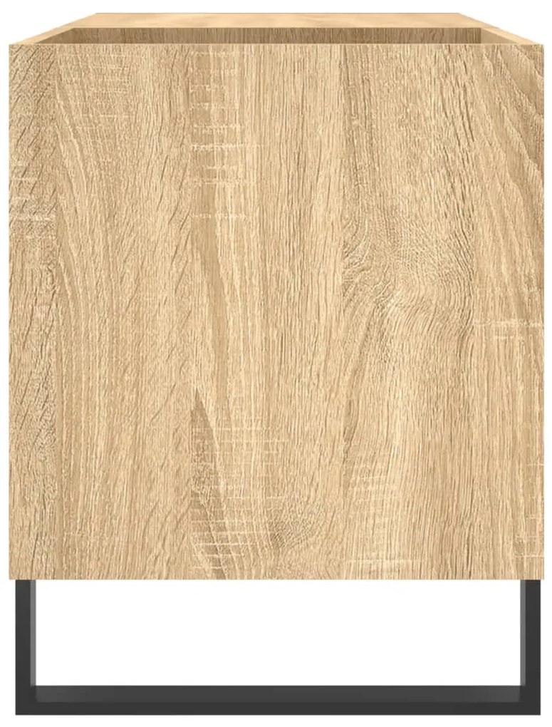 vidaXL Δισκοθήκη Sonoma Δρυς 85 x 38 x 48 εκ. από Επεξεργασμένο Ξύλο