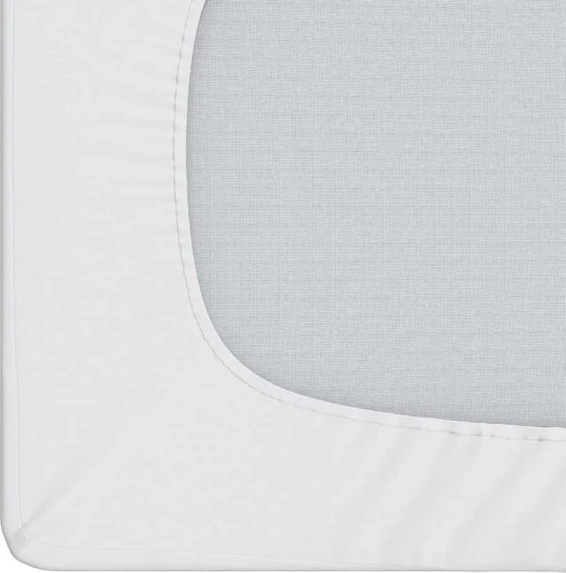 vidaXL Προστατευτικό στρώματος Λευκό 100x200 εκ. Αδιάβροχο