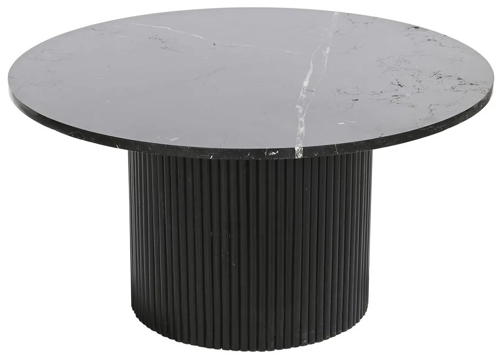 Τραπεζάκι Καφέ DKD Home Decor Ξύλο Μάρμαρο 80 x 80 x 42 cm