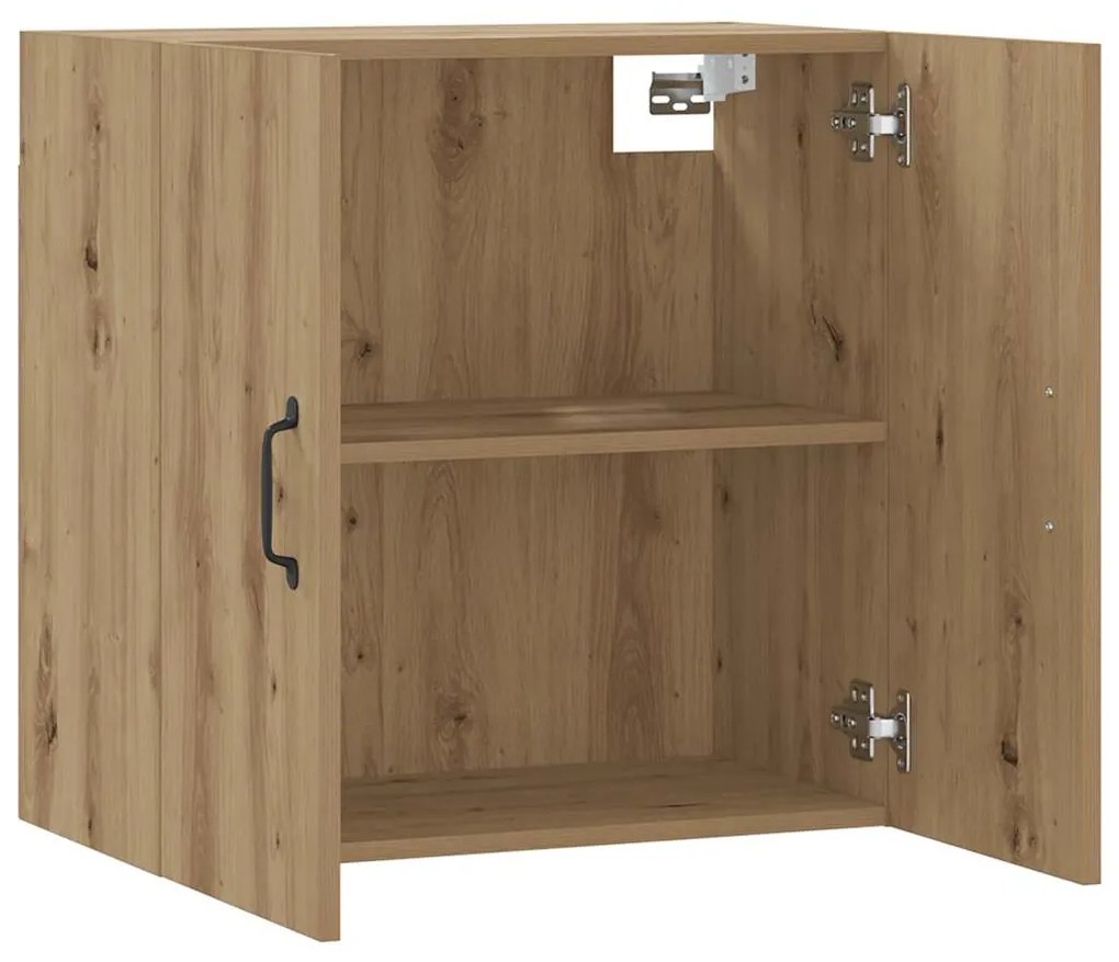 vidaXL Ντουλάπι Τοίχου Αρτισιανή Δρυς 60x31x60 εκ. Επεξεργασμένο Ξύλο