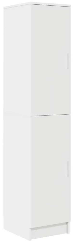 vidaXL Γραφείο με αποθηκευτικό χώρο 2 pcs Λευκό 78.5 x 37 x 154.5 εκ