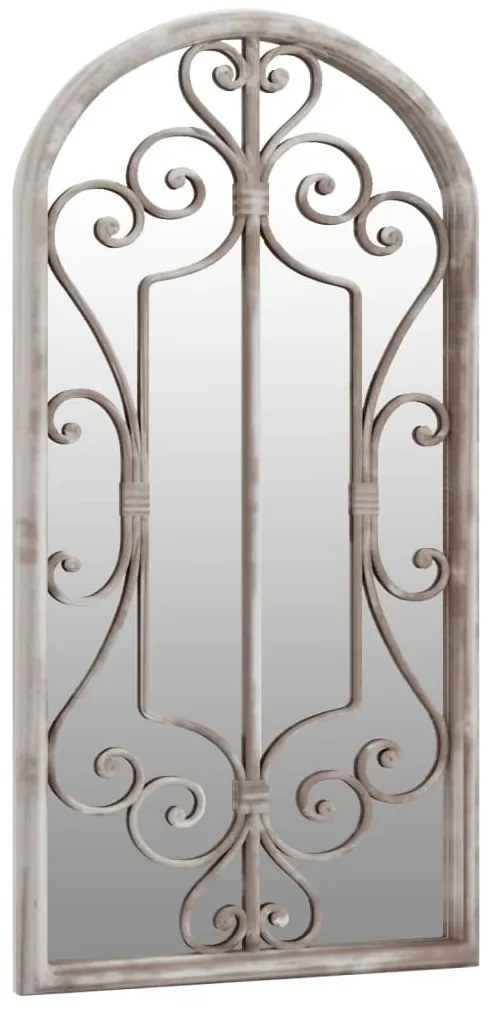 vidaXL Καθρέφτης για Εσ. Χώρους Λευκό της Άμμου 70 x 30 εκ. από Σίδερο