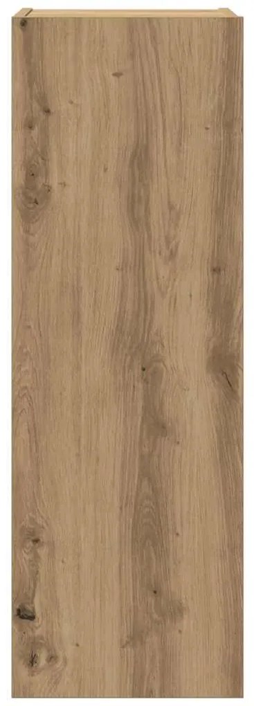 vidaXL Ντουλάπι TV 8 pcs Καφέ 30.5 x 30 x 90 cm Επεξεργασμένο ξύλο