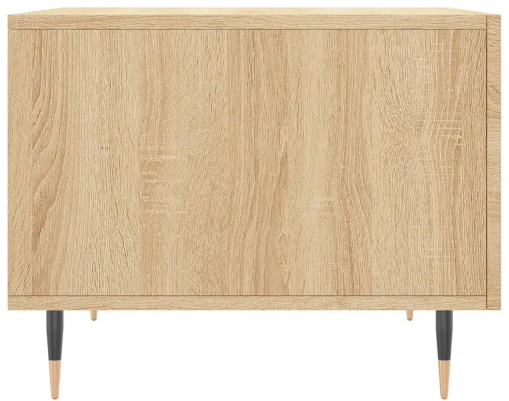vidaXL Τραπεζάκι Σαλονιού Sonoma Δρυς 50x50x40 εκ. Επεξεργασμένο Ξύλο
