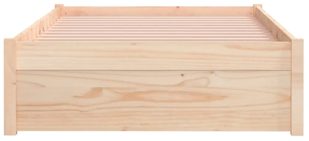 Πλαίσιο Κρεβατιού 90 x 190 εκ. από Μασίφ Ξύλο Single 814914