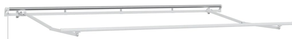 vidaXL Σκηνίτσα Αναδιπλούμενη Λευκό 400x200 εκ. 400 x 200 εκ. 4x2 μ