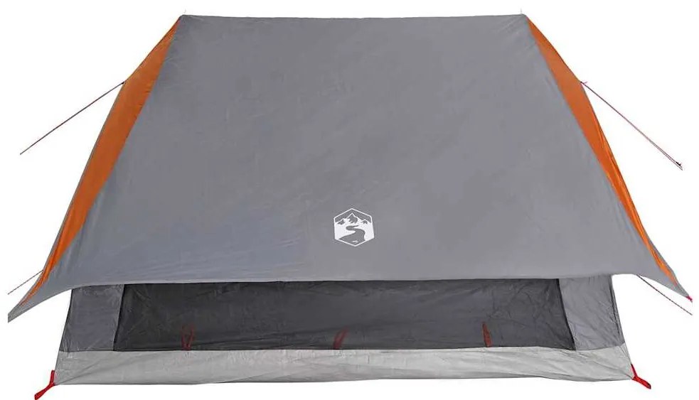 vidaXL Σκηνές Γκρι και πορτοκαλί 315 x 330 x 200 εκ Πολυεστέρας