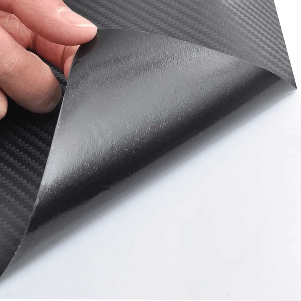 vidaXL Μεμβράνη Αυτοκινήτου 3D Μαύρη 100 x 150 εκ.