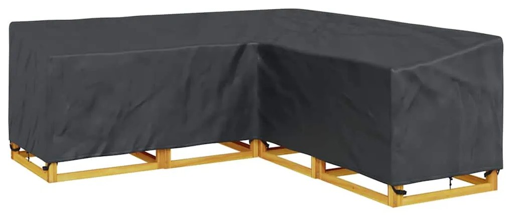 vidaXL Κάλυμμα επίπλων εξωτερικού χώρου 235 x 235 x 80 εκ.