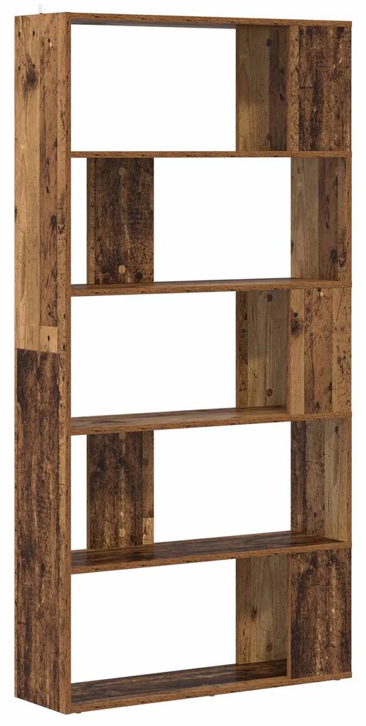 vidaXL Βιβλιοθήκη Παλιό ξύλο 80 x 24 x 159 εκ Επεξεργασμένο ξύλο