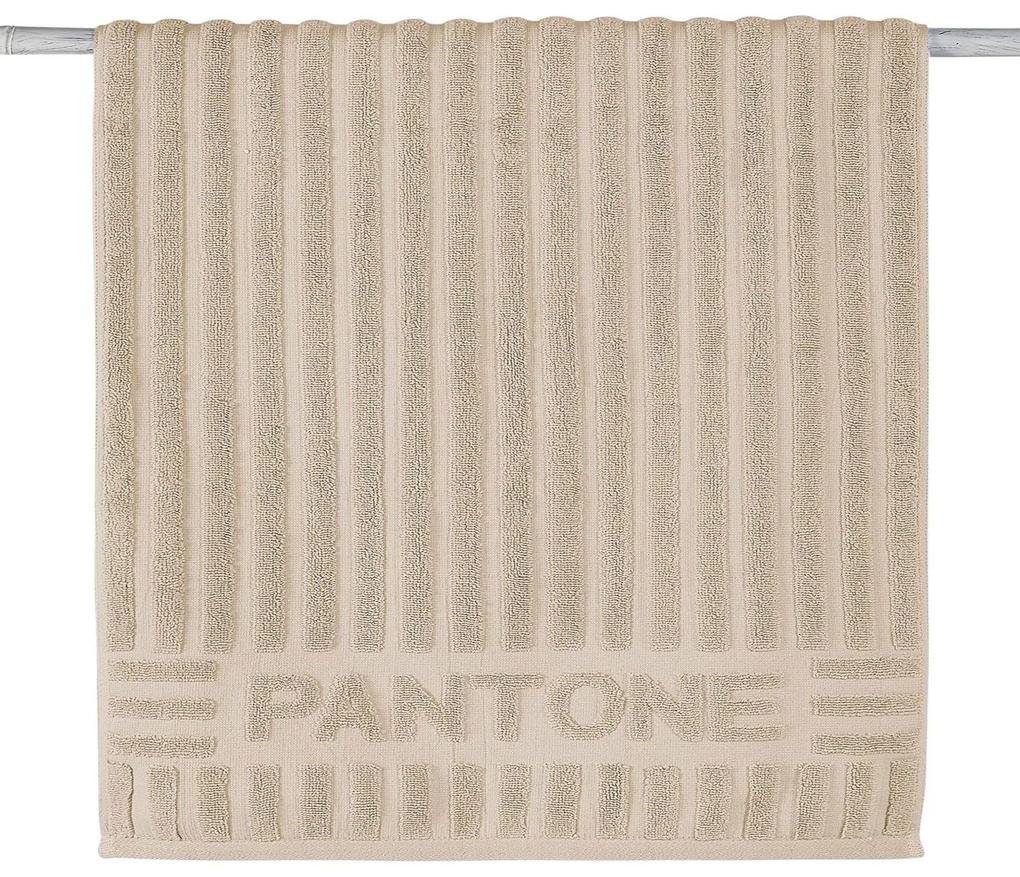 Πετσέτα Pantone 112 Beige Kentia Προσώπου 50x100cm 100% Βαμβάκι