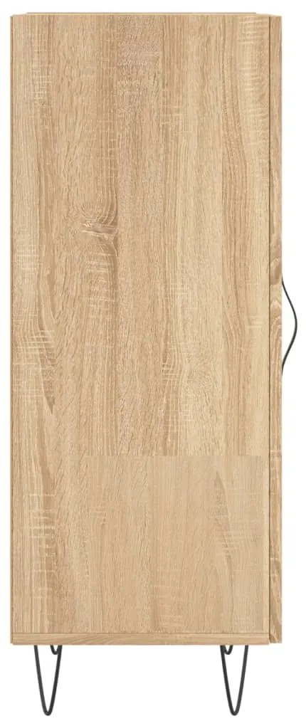 vidaXL Ντουλάπι Sonoma Δρυς 34,5x34x90 εκ. από Επεξεργασμένο Ξύλο