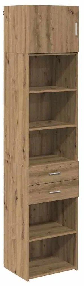 vidaXL Highboard Artisan Oak 50 x 42,5 x 225 εκ Επεξεργασμένο ξύλο