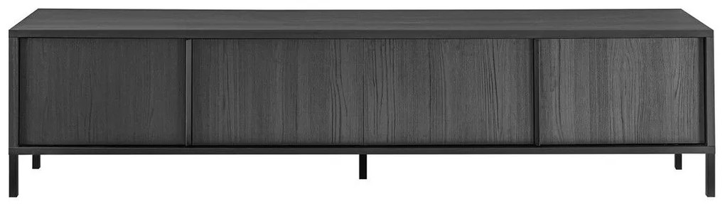 Sally Μπουφές Μαύρος 206x40x86